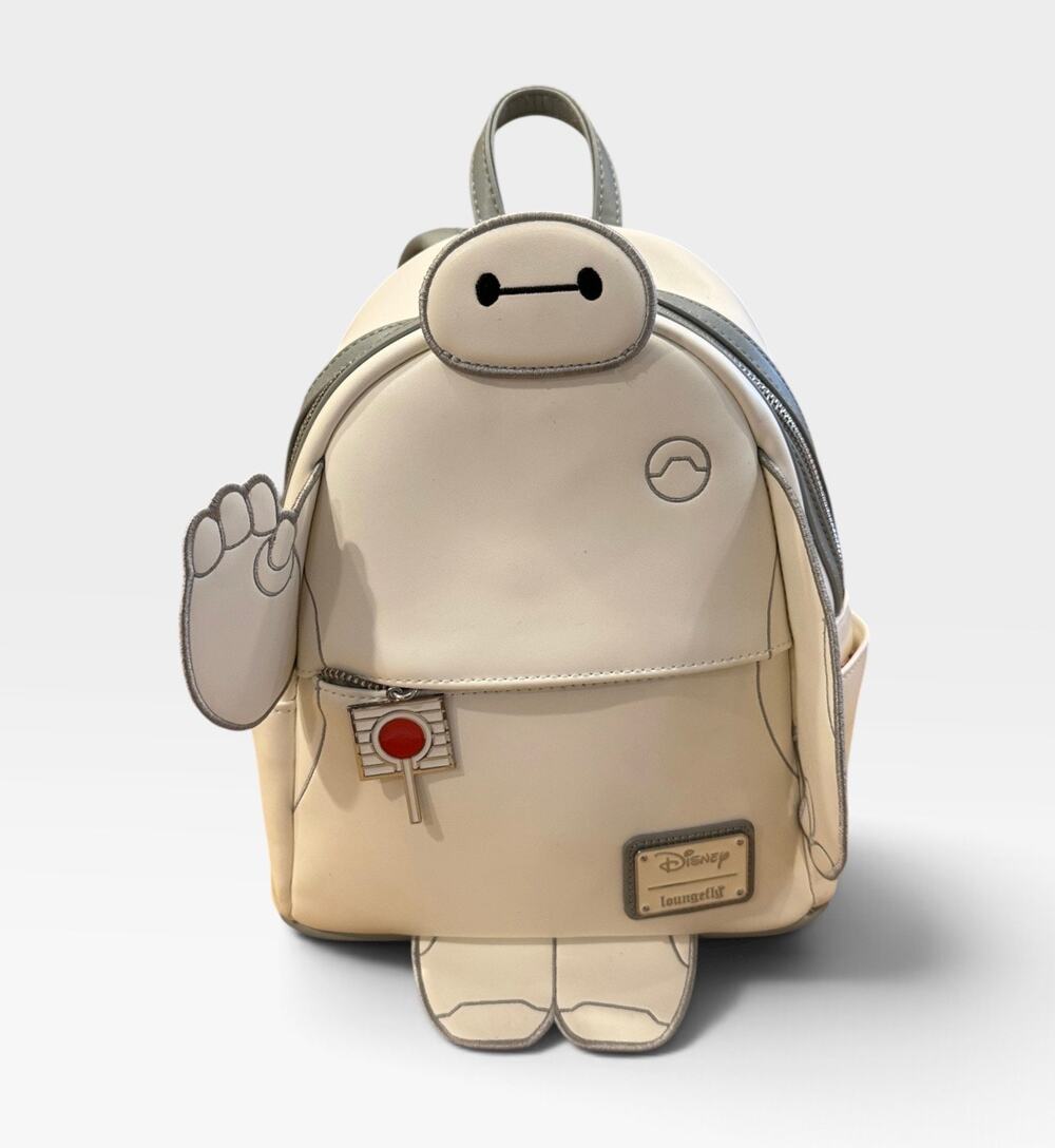Loungefly Disney Glow in the Dark Talking Baymax Big Hero 6 Backpack